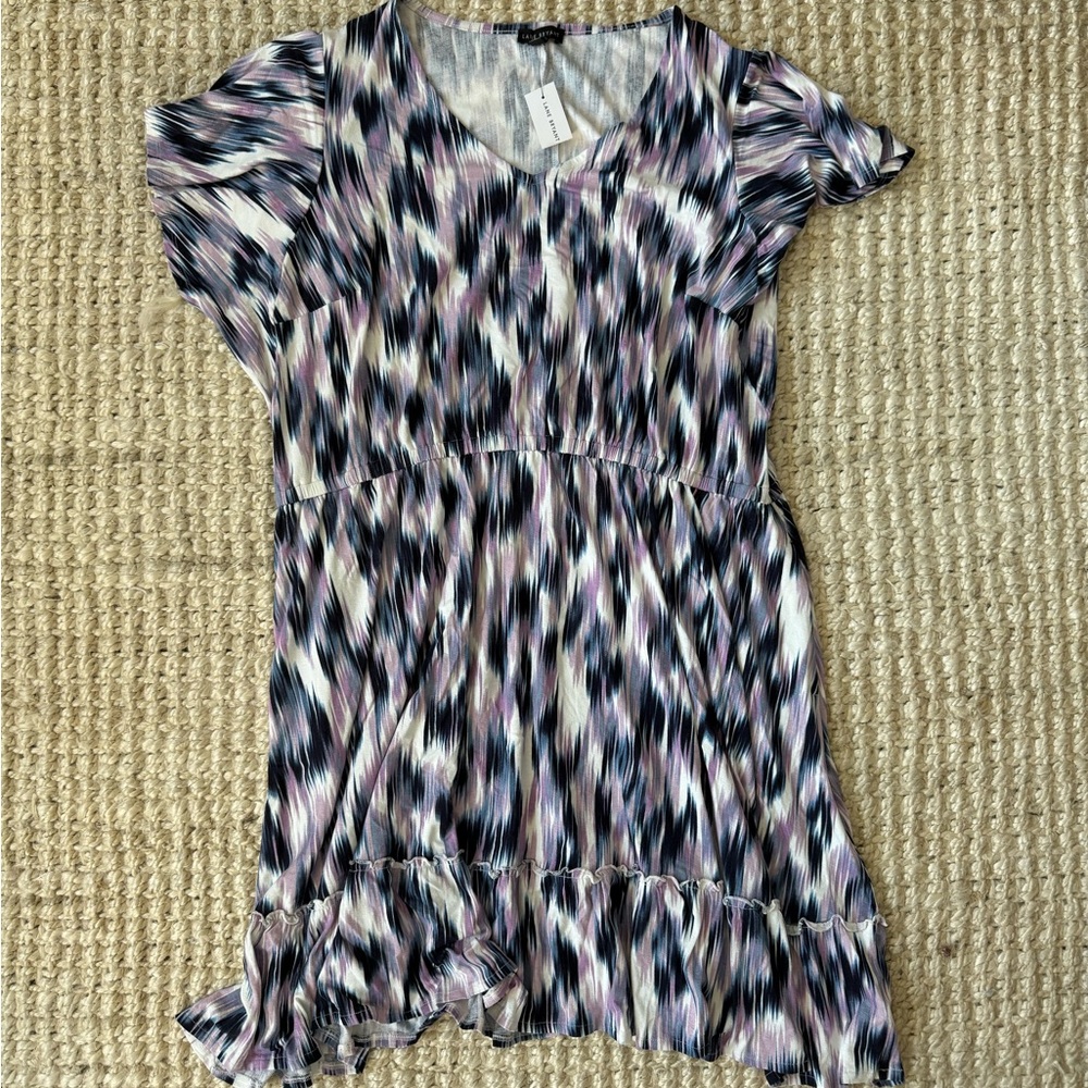 Lane Bryant Multicolor Mini Dress